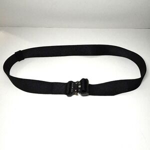 Fairwin Tactical Belt Mens One Size Black Quick Release Buckle Nylon